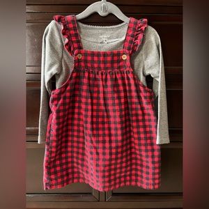 Carters corduroy jumper set